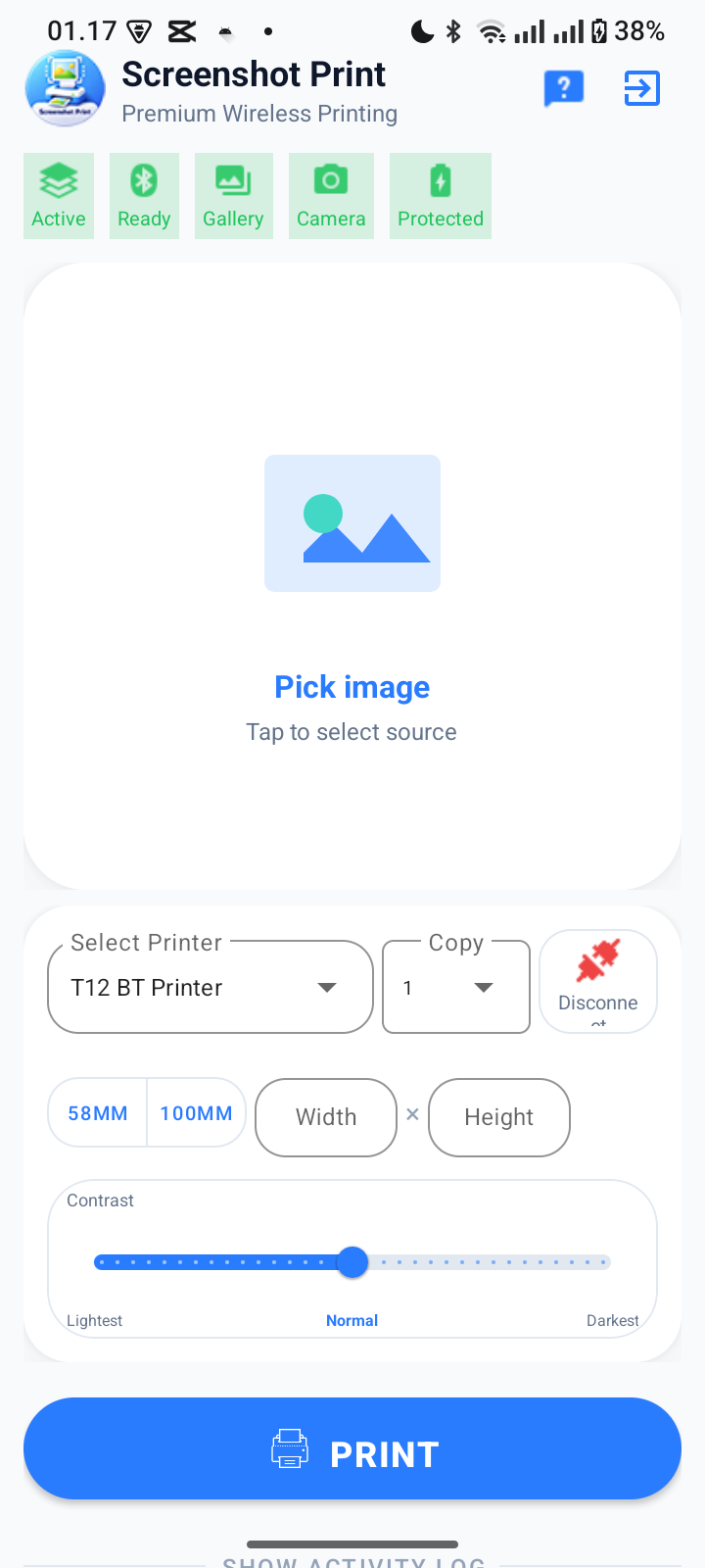 ScreenPrint App Screenshot